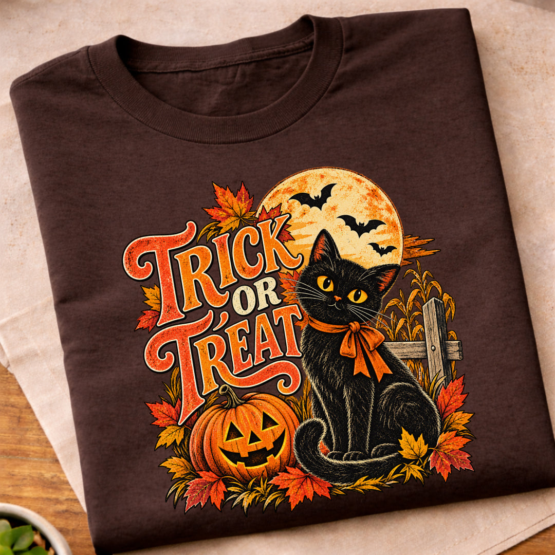 Trick Or Treat Pumpkin T-Shirt