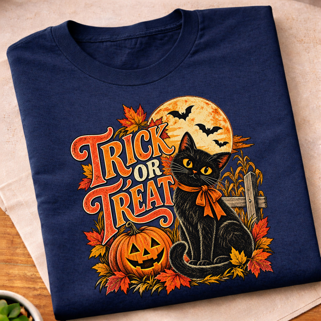 Trick Or Treat Pumpkin T-Shirt
