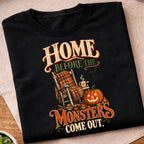 Home Monsters Halloween T-Shirt