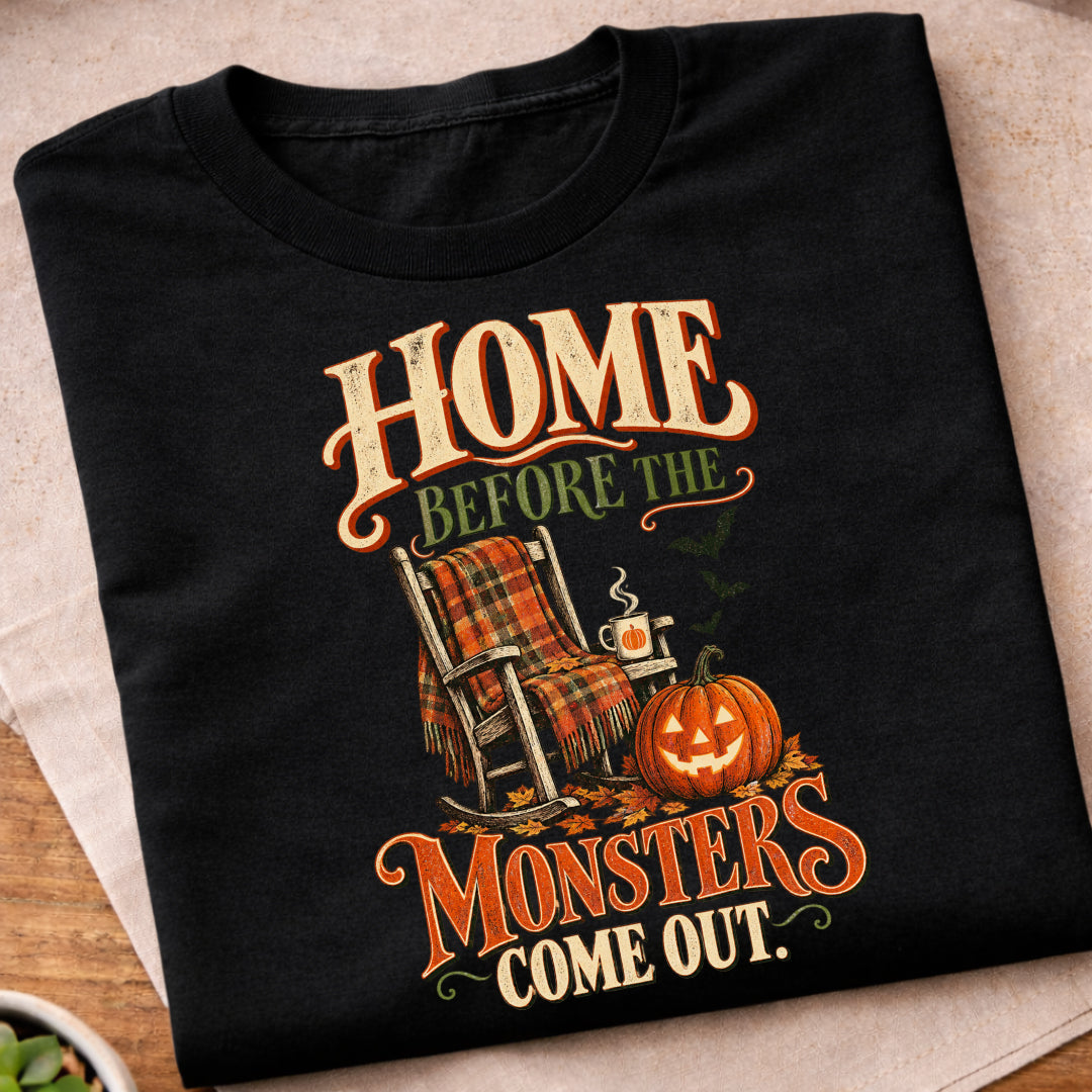 Home Monsters Halloween T-Shirt