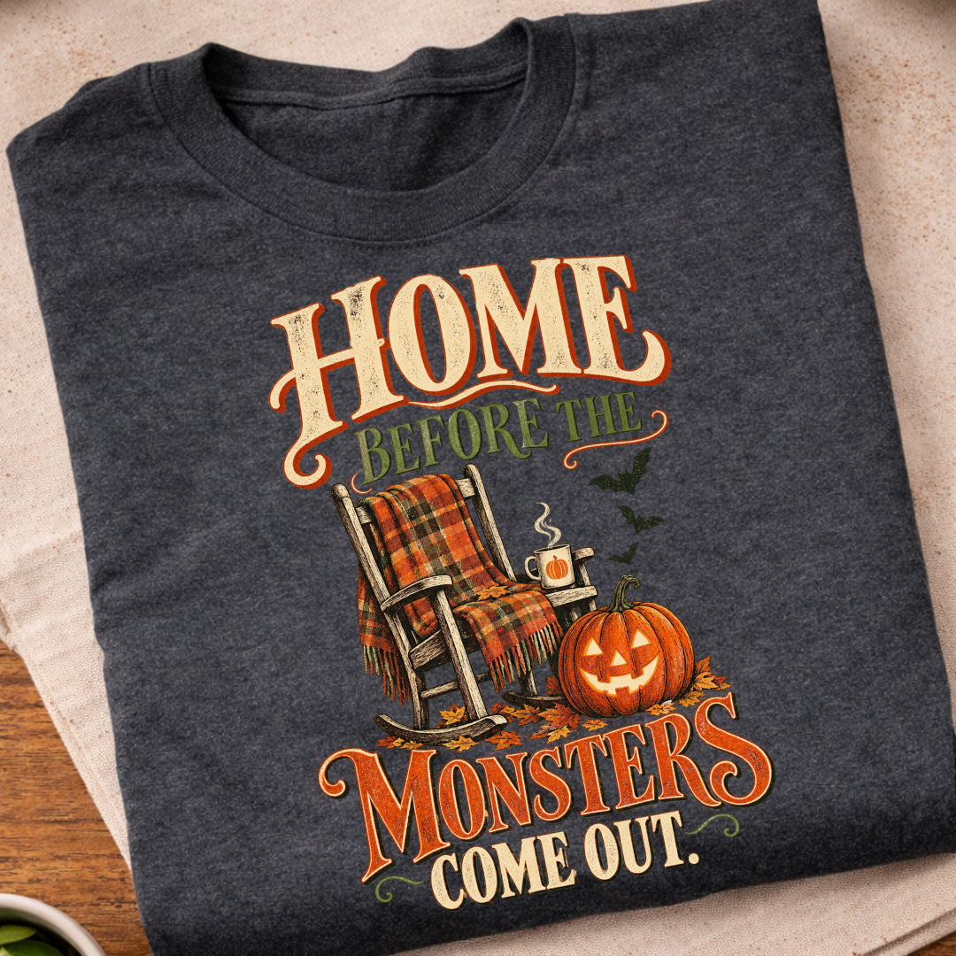 Home Monsters Halloween T-Shirt