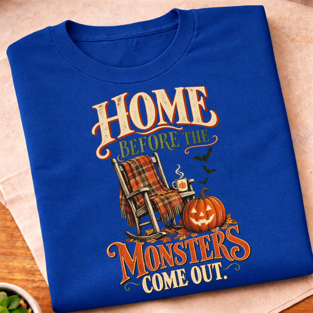 Home Monsters Halloween T-Shirt