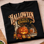 Halloween Remember It Pumpkin T-Shirt