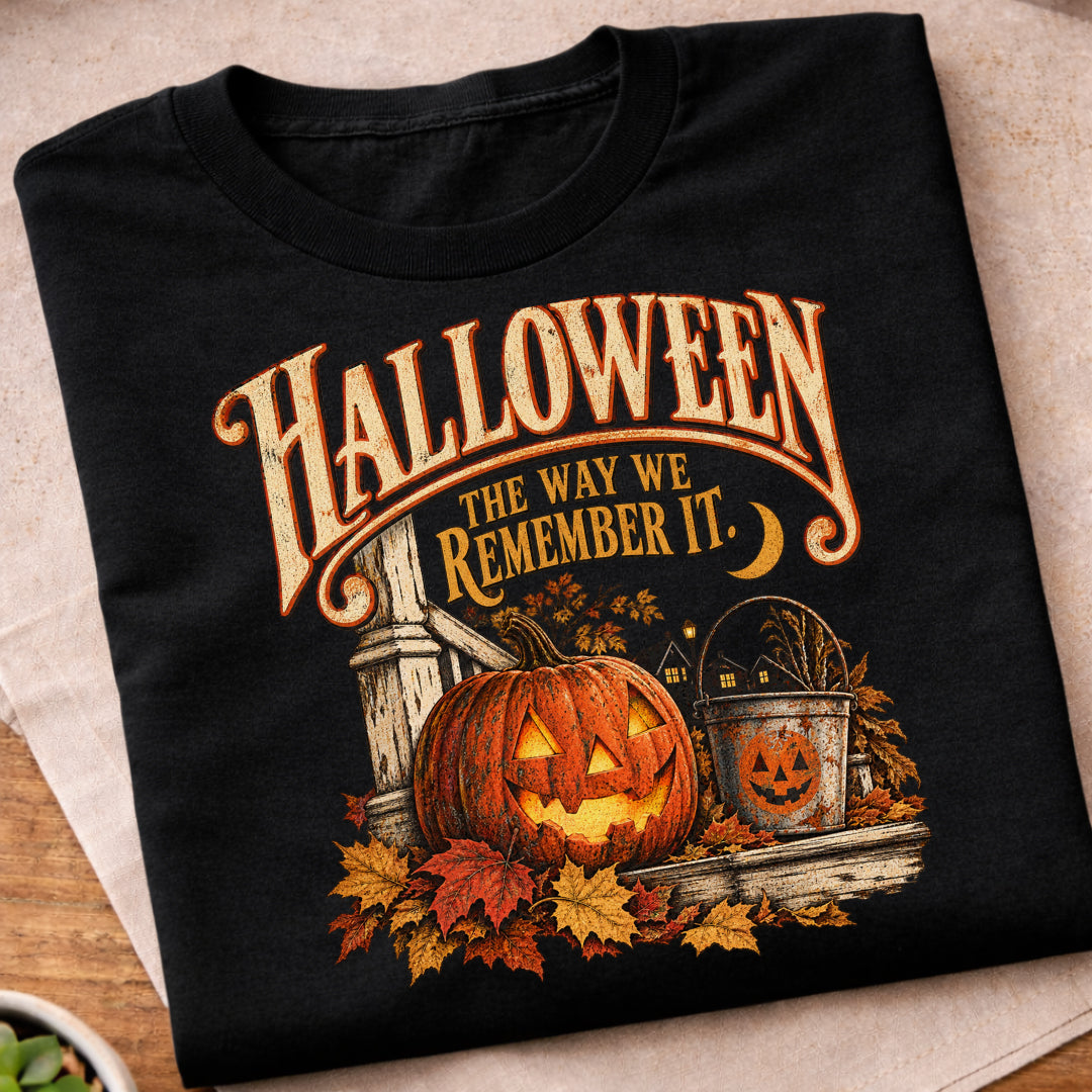 Halloween Remember It Pumpkin T-Shirt