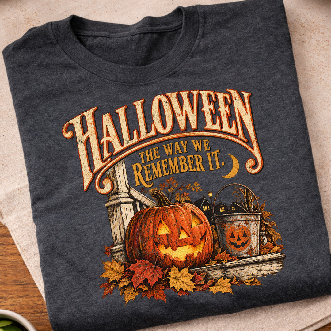 Halloween Remember It Pumpkin T-Shirt