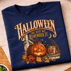 Halloween Remember It Pumpkin T-Shirt
