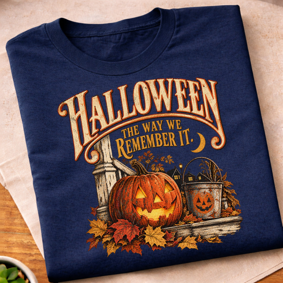 Halloween Remember It Pumpkin T-Shirt