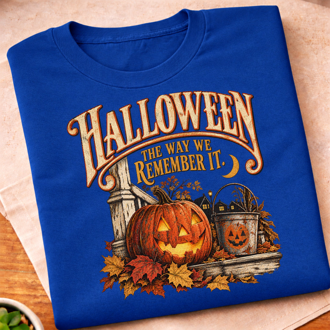 Halloween Remember It Pumpkin T-Shirt