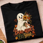 Boo-Quet Ghost Flowers T-Shirt