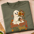 Boo-Quet Ghost Flowers T-Shirt