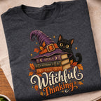 Witchful Thinking Black Cat T-Shirt