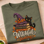 Witchful Thinking Black Cat T-Shirt