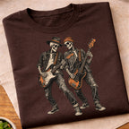 Skeleton Rock Band T-Shirt