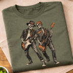 Skeleton Rock Band T-Shirt
