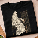 Ghost Piano Player T-Shirt