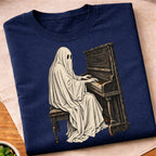 Ghost Piano Player T-Shirt