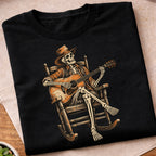 Skeleton Acoustic Guitar T-Shirt