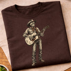 Skeleton Guitar Player T-Shirt