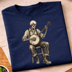 Skeleton Banjo Player T-Shirt