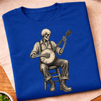 Skeleton Banjo Player T-Shirt