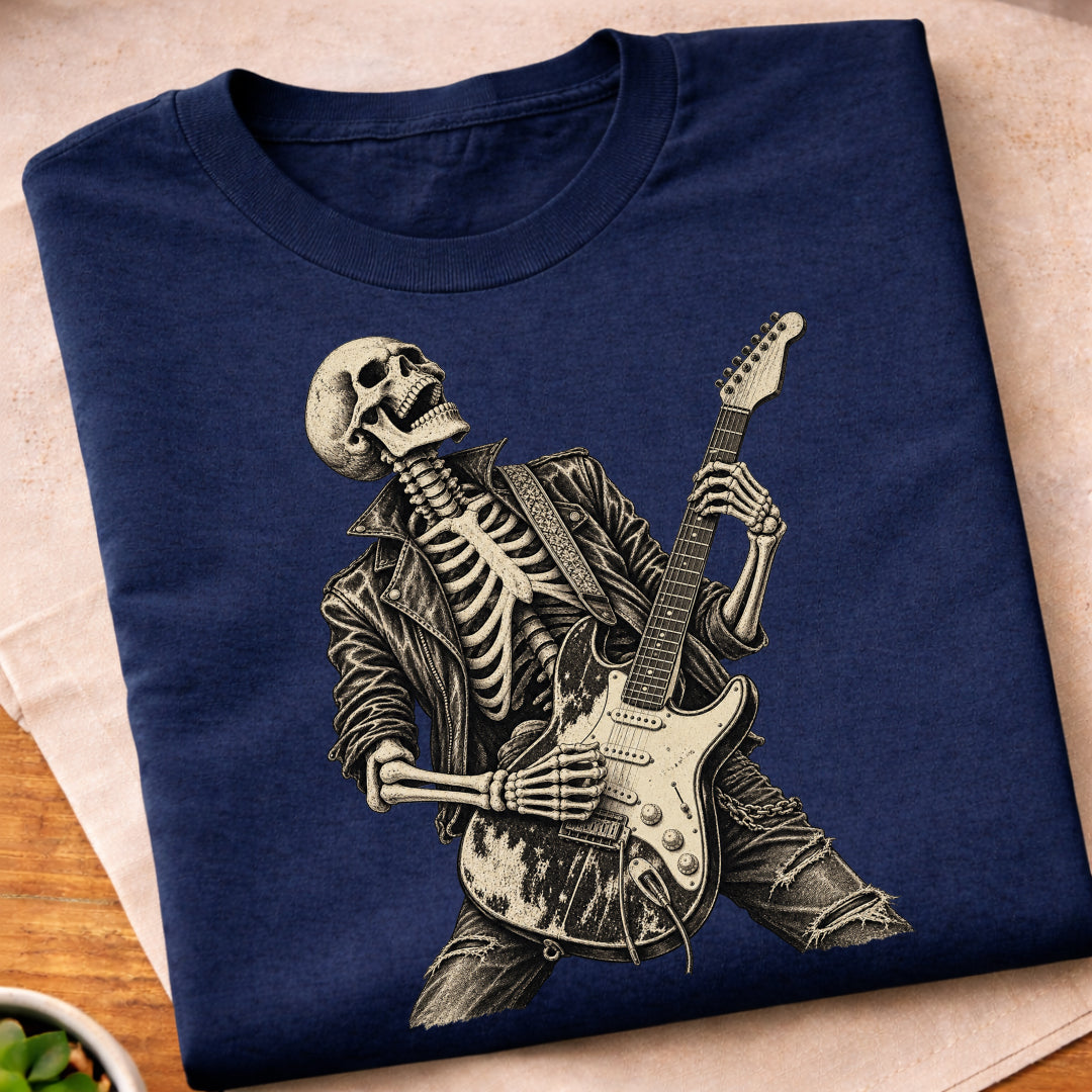 Skeleton Electric Guitar T-Shirt