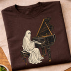 Ghost Piano Musician T-Shirt