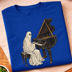 Ghost Piano Musician T-Shirt