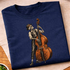 Skeleton Upright Bass T-Shirt