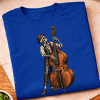Skeleton Upright Bass T-Shirt