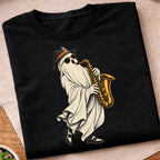 Ghost Saxophone Player T-Shirt