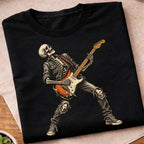Skeleton Rock Guitar T-Shirt