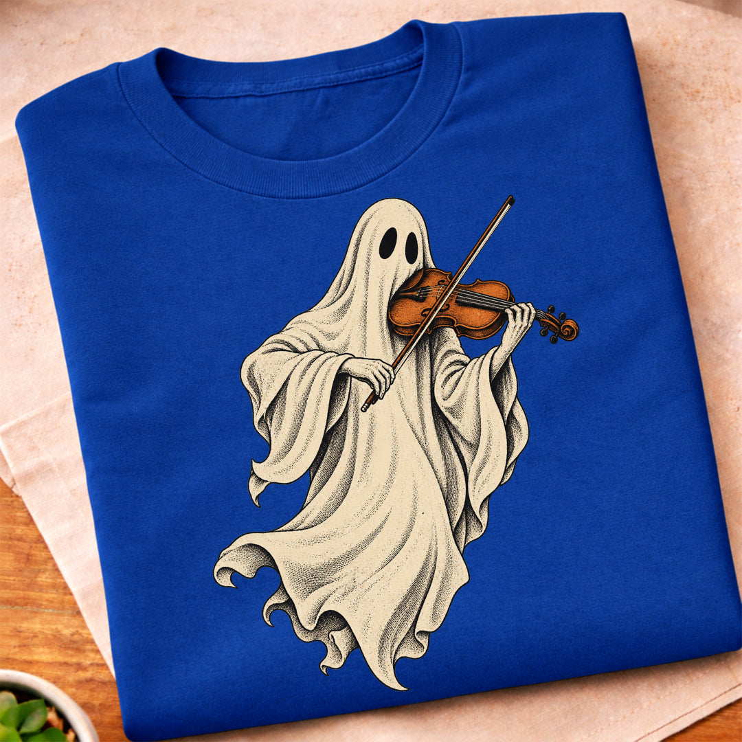 Ghost Violin Player T-Shirt