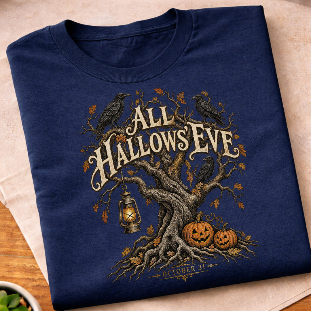 All Hallows Eve Tree T-Shirt