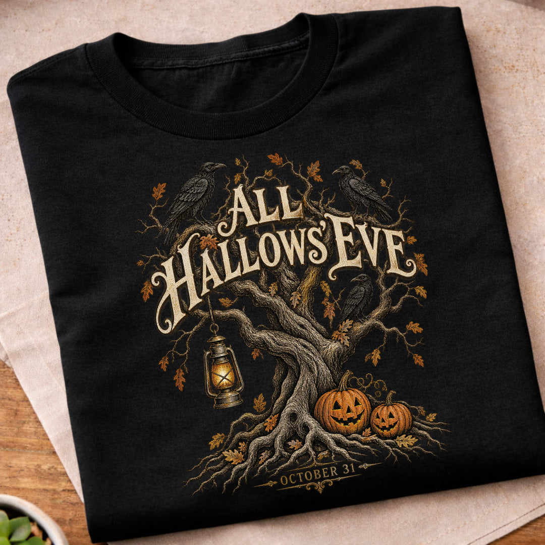 Victorian Harvest Moon House T-Shirt