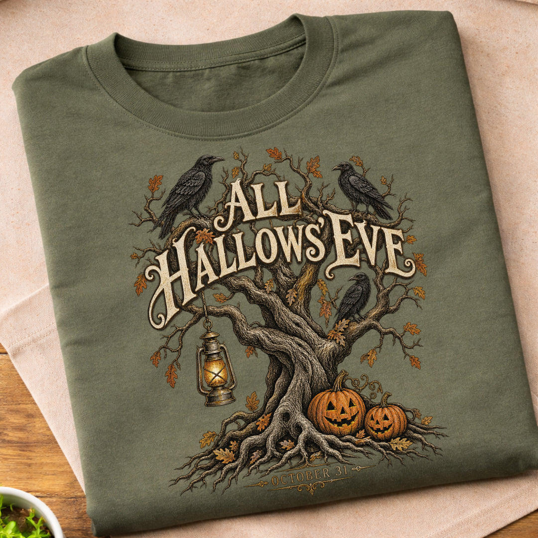 Victorian Harvest Moon House T-Shirt