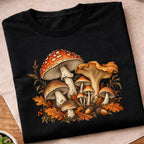 Vintage Autumn Mushrooms T-Shirt