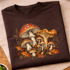 Vintage Autumn Mushrooms T-Shirt