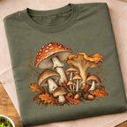Vintage Autumn Mushrooms T-Shirt