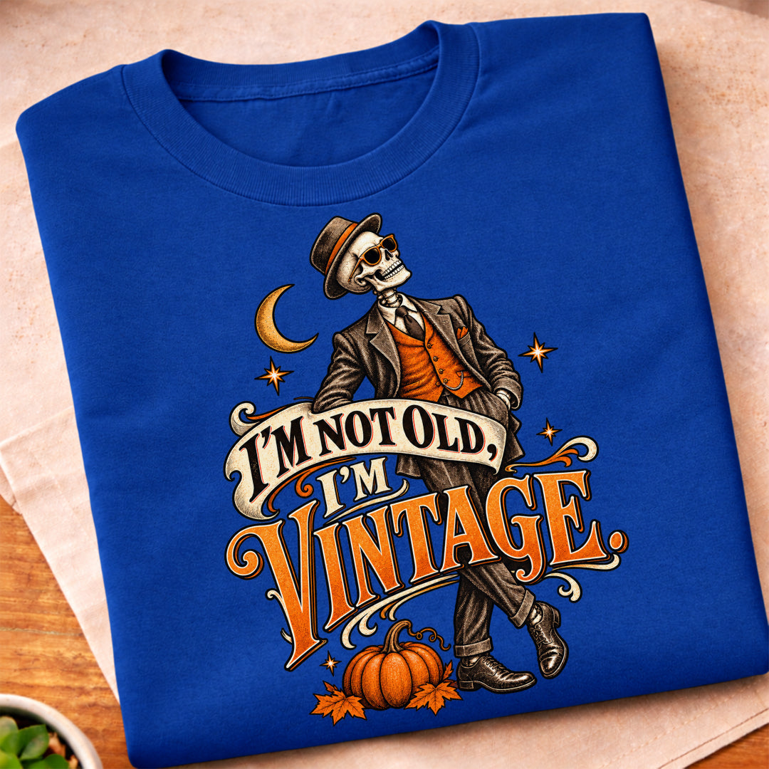 Vintage Skeleton Gentleman T-Shirt