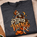 Vintage Skeleton Lady T-Shirt