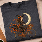 Witch Moon Bicycle T-Shirt