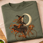 Witch Moon Bicycle T-Shirt