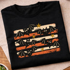 Vintage Halloween Bats T-Shirt