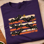 Vintage Halloween Bats T-Shirt