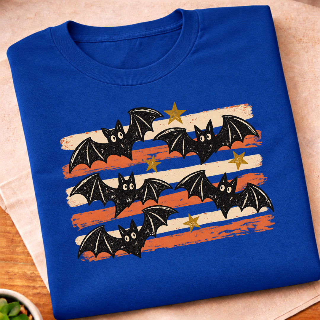 Vintage Halloween Bats T-Shirt