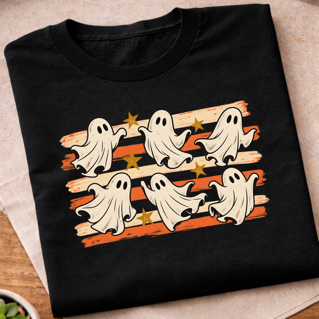 Vintage Halloween Ghosts T-Shirt