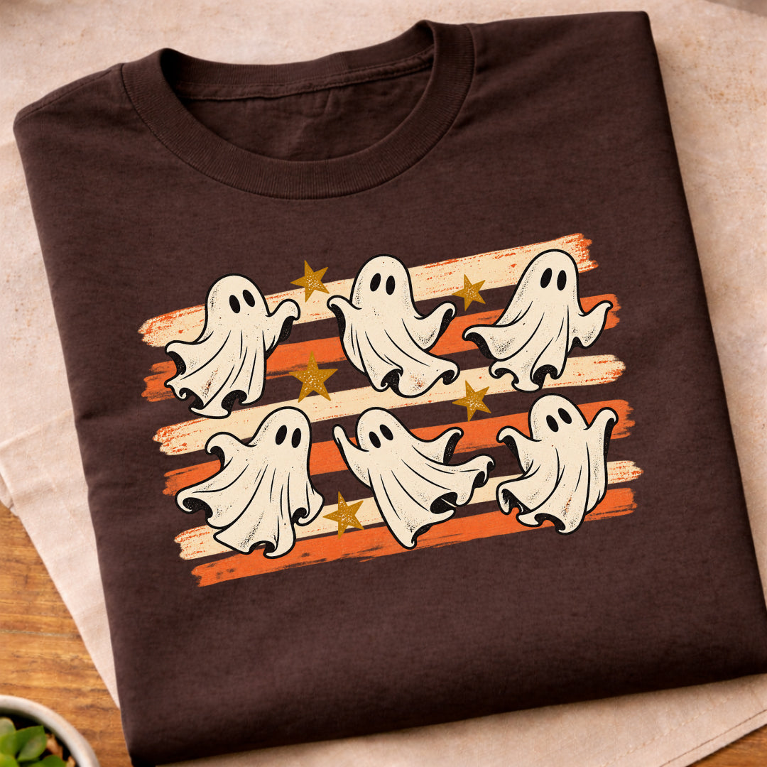 Vintage Halloween Ghosts T-Shirt
