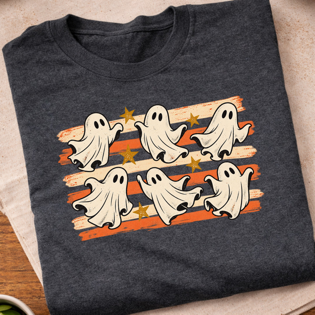 Vintage Halloween Ghosts T-Shirt