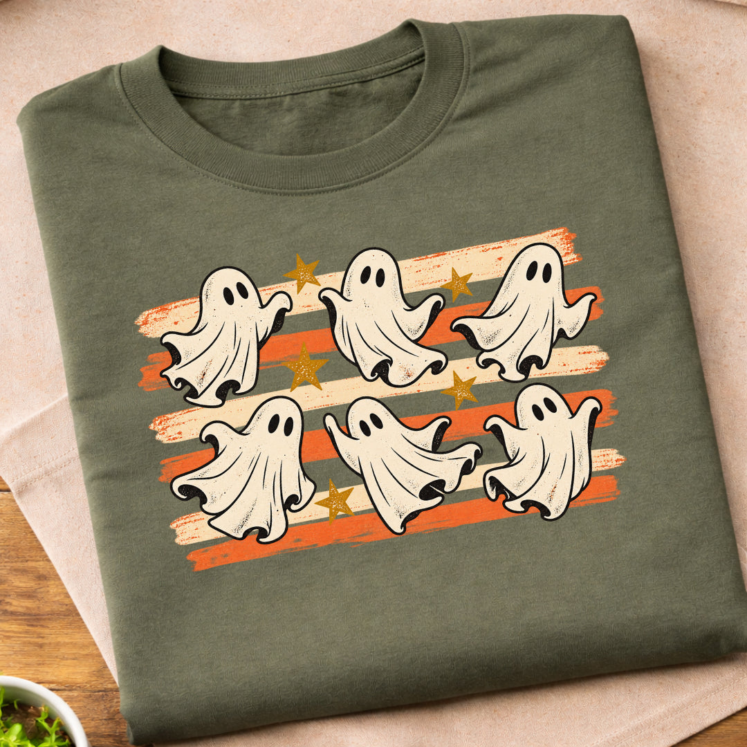Vintage Halloween Ghosts T-Shirt