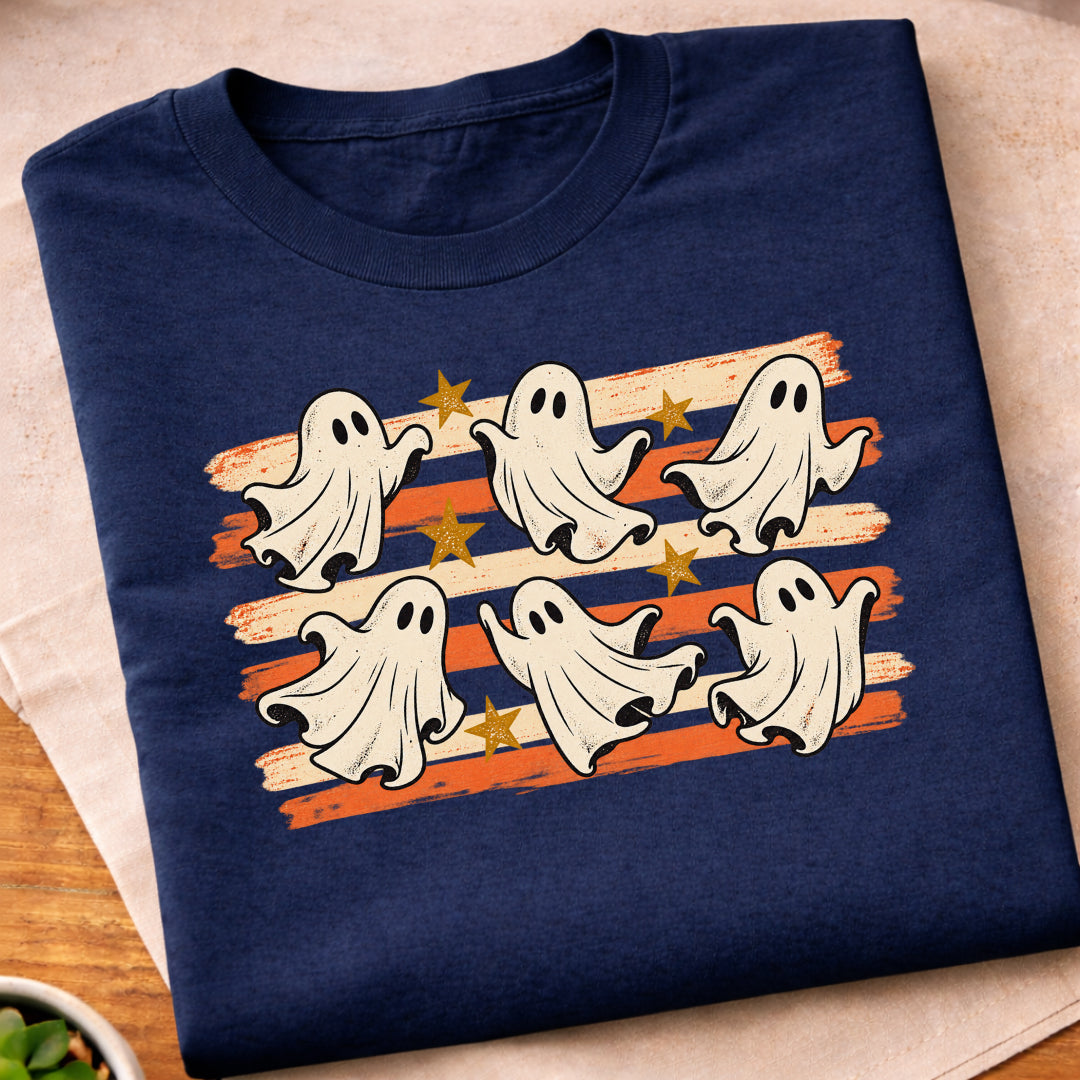 Vintage Halloween Ghosts T-Shirt